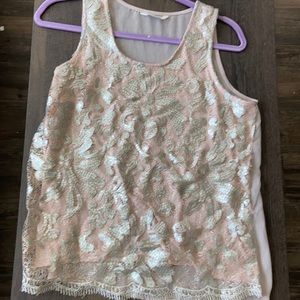 Pink sequence blouse